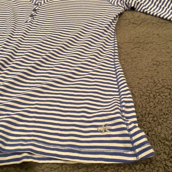 Calvin Kline CK Stripe Swimsuit Coverup Size XL - Picture 9 of 10